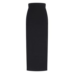 Rick Owens Maxi Wool Skirt – Black - NWT